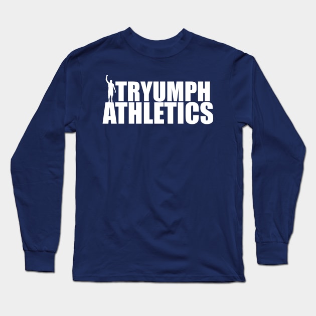 The Logo Tee Long Sleeve T-Shirt by tryumphathletics